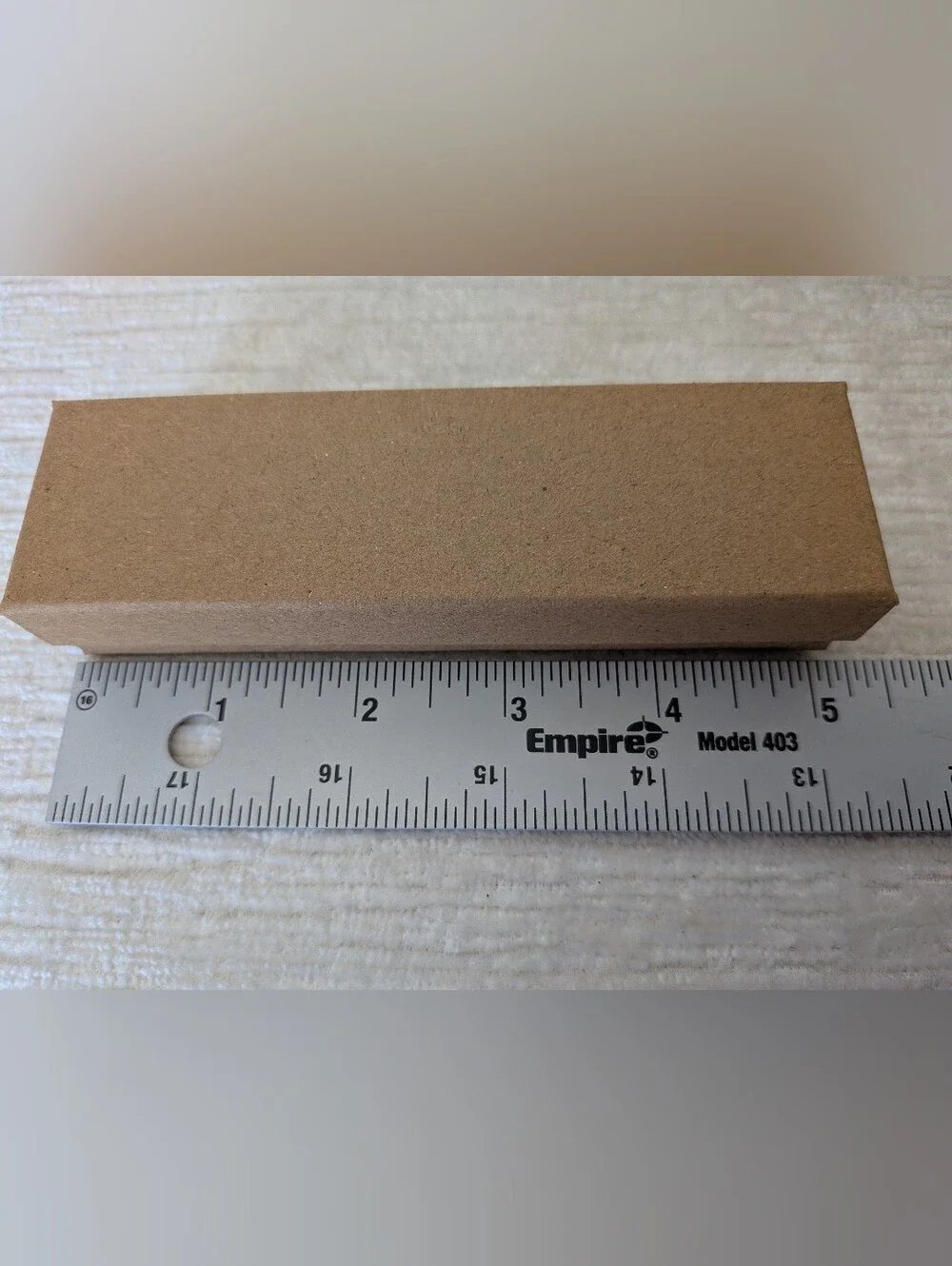 Kraft Paper Jewelry Gift Boxes Qty 10 With Cushion Inserts  5.25